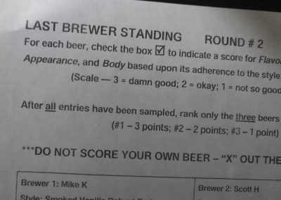 last brewer standing round 2